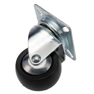 Tente Swivel Castor with 50 mm Polypropylene Wheel, 50 kg Load Capacity, Plain Bore Hub 1670UOO050P40PAF