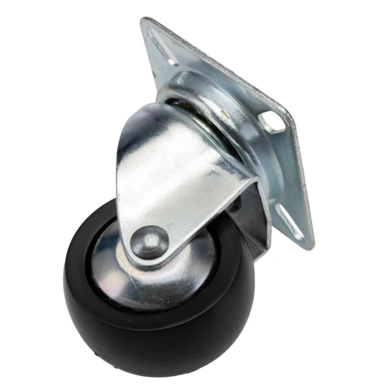 Tente Swivel Castor with 50 mm Polypropylene Wheel, 50 kg Load Capacity, Plain Bore Hub 1670UOO050P40PAF