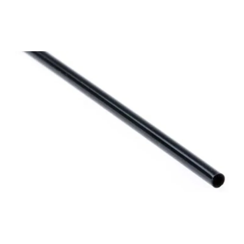 TE Connectivity High Temperature Heat Shrink Tubing Black 9.5 mm Sleeve Diameter x 1.2 m Length 2:1 RW-175-3/8-0-RSU-STK