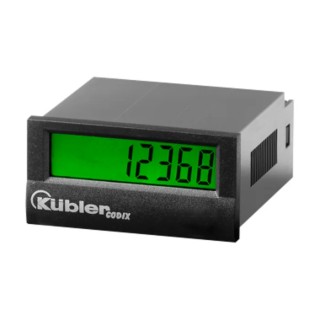 Kubler CODIX 136 8 Digit LCD Counter 7 kHz Battery Powered Germany 6.136.012.850