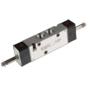 Norgren Pneumatic Solenoid Valve 5-Port Manifold Aluminium Body Push-in Port 1/4 in 1300L/min VP51 Series 