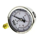 Sferaco 63 mm G 1/4 BSPT Stainless Steel Case Pressure Gauge 1.6 bar 1613002