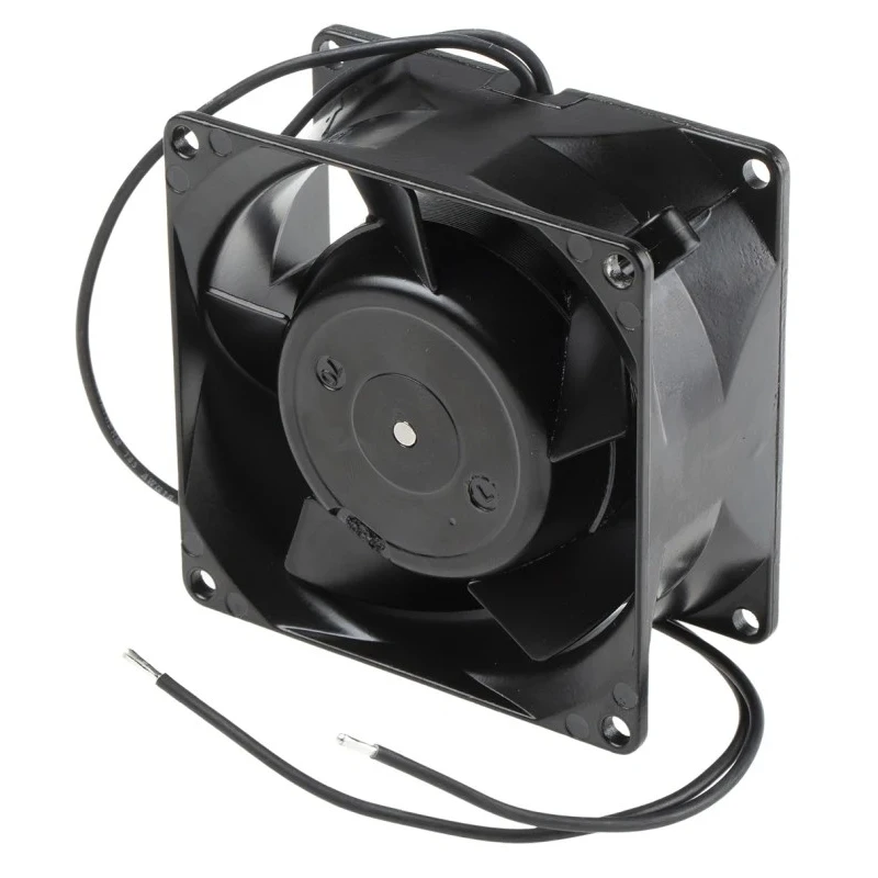 ebm-papst 8000 N Series Axial Fan, 230V AC, 9W, 30 m³/h Airflow, IP65 Protection, 80x80x38 mm 