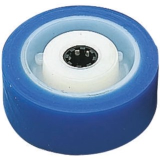 LAG Blue White Polyurethane Trolley Wheel 150mm Diameter 50mm Width 400kg Load Capacity Model 35071
