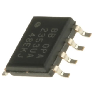 Texas Instruments Operational Amplifier, 44 MHz, 2 Channel, 8-Pin SOIC, 3–5.5 V Mount Surface OPA2353UA
