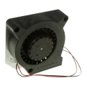 ebm-papst RL 90 N Series Centrifugal Fan 24V DC, 40 m³/h Airflow, 2500 RPM Speed, 120.6 x 120.6 x 37.3 mm RL90-18/14N