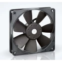 ebm-papst 4400 F Series Compact DC Axial Fan 24V dc, 170 m³/h Airflow, 5 W Power, 210 mA Max Current, IP20, Ball Bearing 