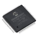 Microchip 8-bit PIC18F Microcontroller 1.024MB Flash 128kB RAM 25MHz 80-Pin TQFP PIC18F8720-I/PT