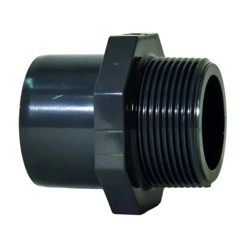 Georg Fischer Plastic Pipe Fitting Adapter Socket Straight 42mm PVC-U 721910556