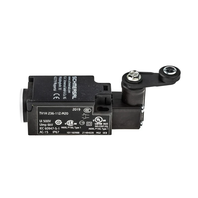 Schmersal Lever Limit Switch DPDT, IP67 Thermoplastic Housing, 230V AC, 4A TV1H 236-11z