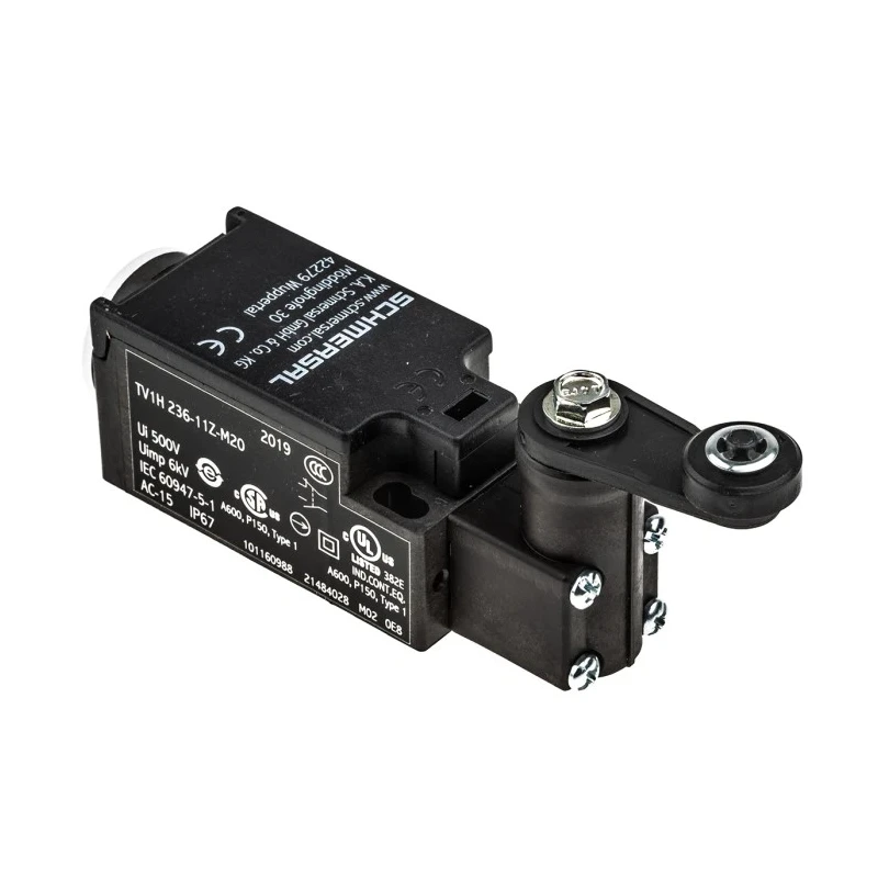 Schmersal Lever Limit Switch DPDT, IP67 Thermoplastic Housing, 230V AC, 4A TV1H 236-11z