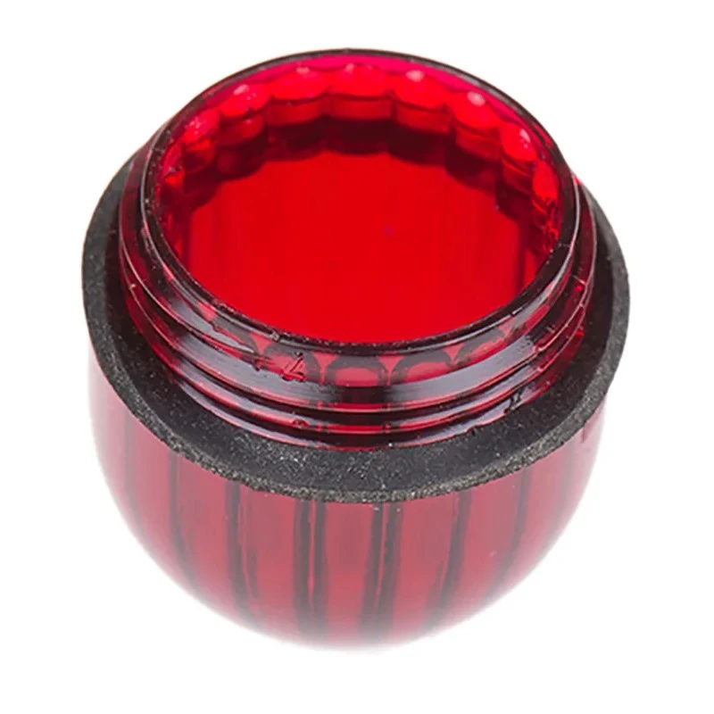 Dialight Panel Mount Indicator Lens Dome Style, Red, 15.86 mm Diameter, 15.86 mm Length 052-3191-003