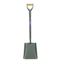 Spear & Jackson Shovel Square Blade 255 mm Width, Handle Length 710 mm, Manganese Carbon Steel 2002ARRS