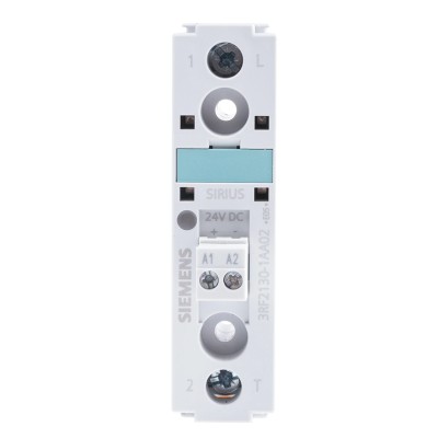 Siemens 3RF2 Series Solid State Relay DIN Rail Mount, 30 A Load Current, 230 V Load Voltage, 24V DC Control 3RF2130-1AA02