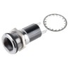 Dialight Indicator Bulb Holder Panel Mount Nickel Plated Brass Body Water Sealed 6 to 120 Vac/dc 095-0410-09-303