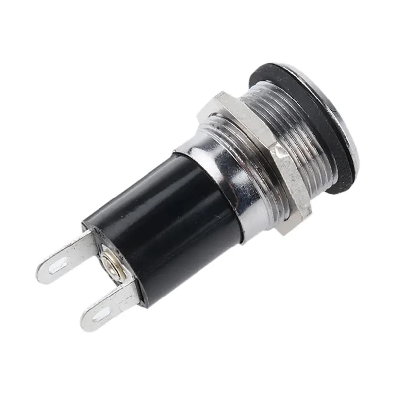Dialight Indicator Bulb Holder Panel Mount Nickel Plated Brass Body Water Sealed 6 to 120 Vac/dc 095-0410-09-303