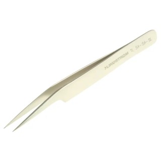 Bahco 115mm Stainless Steel Bent Fine ESD Safe Tweezer TL 5A-SA-SL