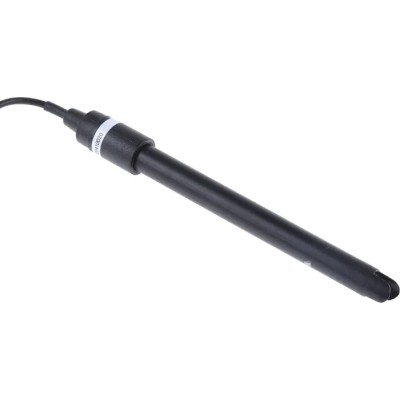 Jumo Glass pH Analysis Electrode with BNC Interface, 0 to 12 pH Range 201005/65-18-45-2000-76-120/000,837