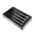 RS PRO 4-Piece Flare Nut Spanner Set 9x10 mm, 11x12 mm, 13x14 mm, 15x17 mm, Chrome Vanadium Steel 480-6824