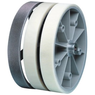 Baumer Encoder Wheel MR512.07A 159.15 mm Diameter, 33 mm Width, DIN913 DIN 916 Standard