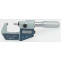 Mitutoyo External Micrometre, Digital, Imperial & Metric, 0-25 mm Measurement Range, 0.00005 in Resolution 293-334-30