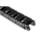 Igus Cable Trunking Black 54mm Width x 35mm Depth x 1m Length Flame Retardant with 75mm Min. Bend Radius Model W54mm 