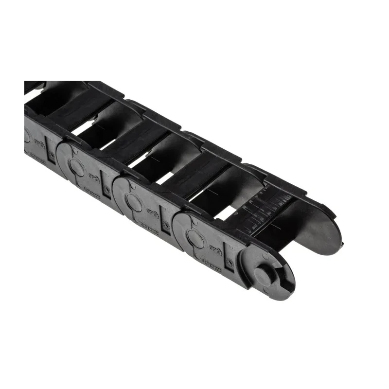 Igus Cable Trunking Black 54mm Width x 35mm Depth x 1m Length Flame Retardant with 75mm Min. Bend Radius Model W54mm 