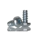 RS PRO Bright Zinc Steel Pan Head Self-Tapping Screw 9 mm Thread Size 8 482-7477