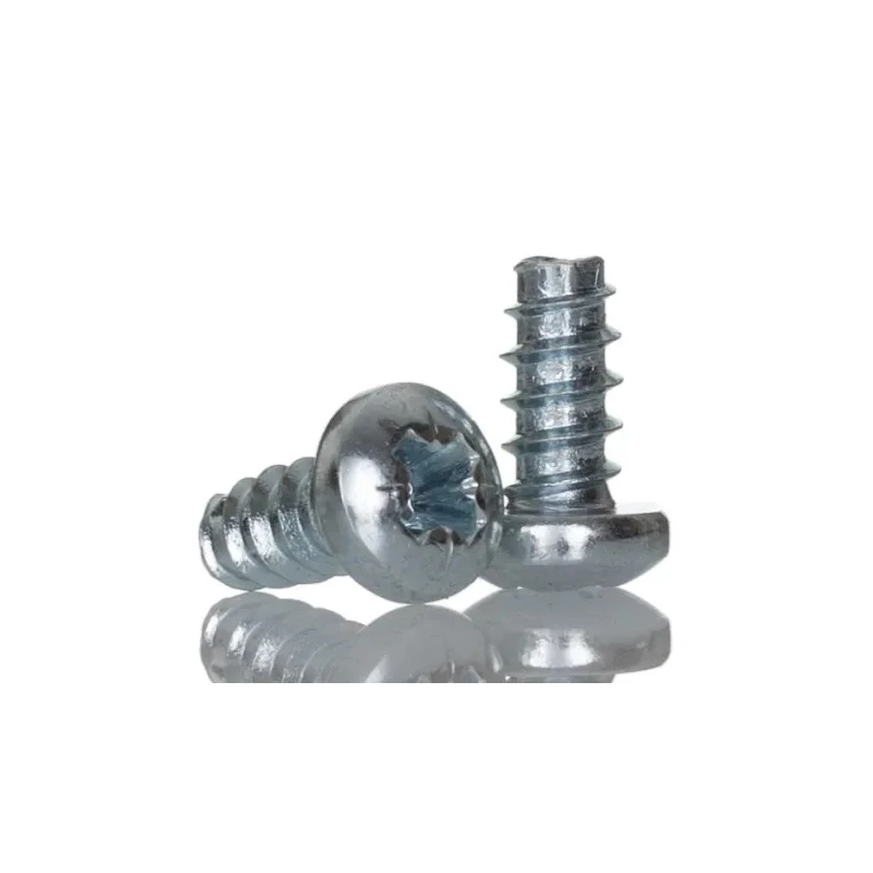 RS PRO Bright Zinc Steel Pan Head Self-Tapping Screw 9 mm Thread Size 8 482-7477