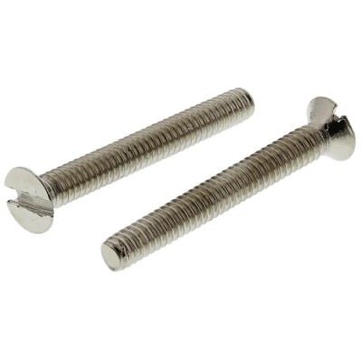 RS PRO Slot Countersunk Brass Machine Screw 16 mm M2 482-9120