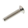 RS PRO Slot Countersunk Brass Machine Screw 12 mm M2.5 482-9158