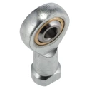 SMC Female Steel Piston Rod Ball Joint M4 x 0.7 Thread, 5mm Bore, Metric Thread, Steel, Temperature Range -20°C to 80°C KJ4D