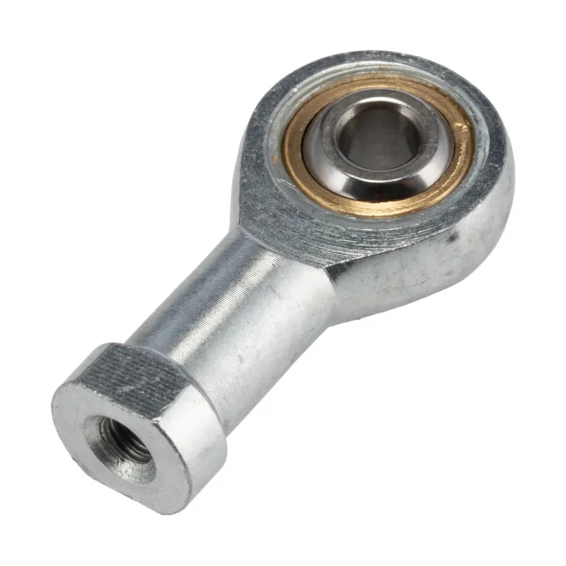 SMC Female Steel Piston Rod Ball Joint M4 x 0.7 Thread, 5mm Bore, Metric Thread, Steel, Temperature Range -20°C to 80°C KJ4D