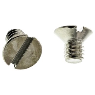 RS PRO Slot Countersunk Brass Machine Screw 6 mm M4 482-9271