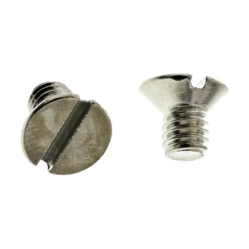 RS PRO Slot Countersunk Brass Machine Screw 6 mm M4 482-9271
