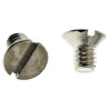RS PRO Slot Countersunk Brass Machine Screw 6 mm M4 482-9271