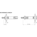 SMC 2-Wire Open End Cable Band Reed Pneumatic Switch D-C7 Series 100V ac LED Indicator D-C73L