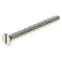 RS PRO Slot Countersunk Brass Machine Screw 40mm M4 482-9338