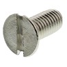 RS PRO Slot Countersunk Brass Machine Screw 12 mm M5 482-9366