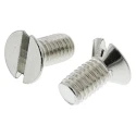RS PRO Slot Countersunk Brass Machine Screw 12 mm M6 482-9445