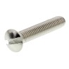RS PRO Slot Raised Countersunk Nickel Plated Brass Machine Screw M3 Thread 16mm Length 482-9524