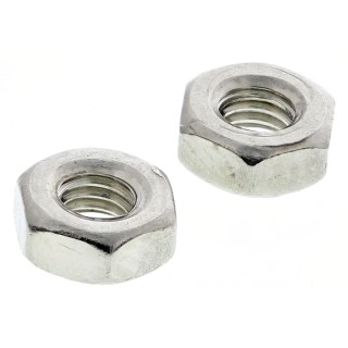 RS PRO Brass Steel Hex Full Nut and Internal Tooth Washer Kit M3 Thread Size, 400 Pieces 483-0861
