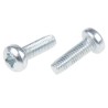 RS PRO Bright Zinc Steel Pan Head Self-Tapping Screw 10 mm M3 483-1218