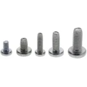 RS PRO Bright Zinc Steel Pan Head Self-Tapping Screw M3, M4 483-1319