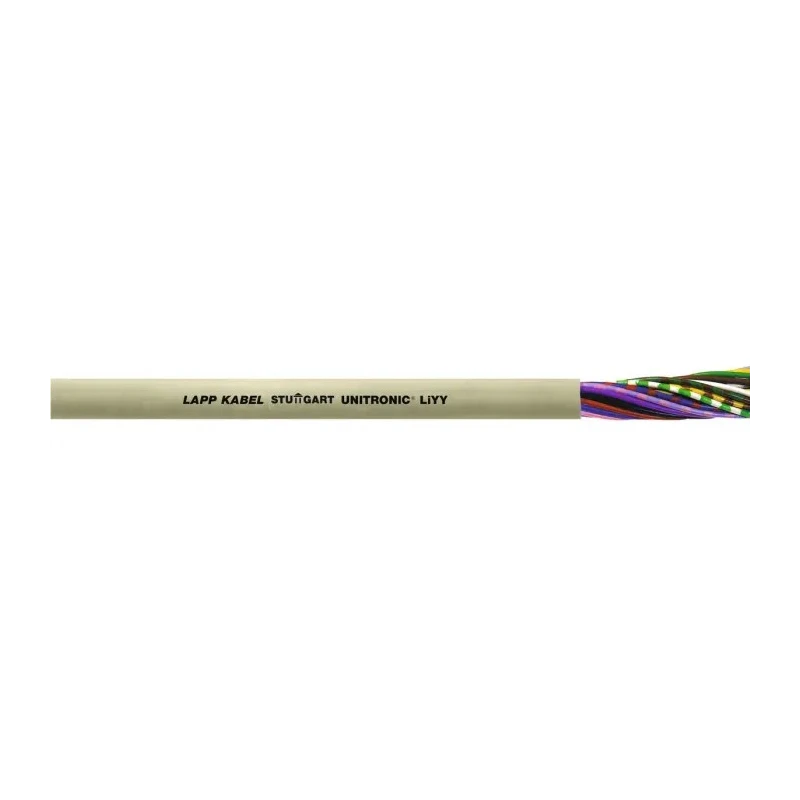 Lapp UNITRONIC LiYY Series Data Cable 7 Pairs 7 Cores 0.14 mm² 100 m Grey Polyvinyl Chloride Sheath 0028207