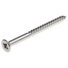 RS PRO Pozidriv Countersunk Stainless Steel Wood Screw, Plain Finish, Metric Thread, 50mm Length 483-3163