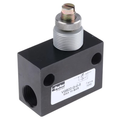 Maxam Pneumatics VQB Series Flow Controller Flow Regulator 1 bar Operating Pressure, Threaded Connections VQB22-Q-O-5