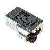 Parker Plunger Pneumatic Manual Control Valve PXC Series, G 4 mm, 3/2 Ports, 8 bar, Metal Body PXC-M111