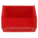 RS PRO Polypropylene Storage Bin, 90 mm x 100 mm x 50 mm, Red 484-3974