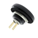 APEM IF Series Momentary Push Button Switch, Panel Mount, Green Actuator, 14.9 mm Cutout, SPST, IP67, 50 V DC IFS3Z1AD300